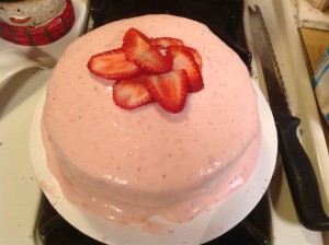 Pink cake! 